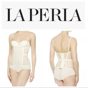 La Perla Evalina Strapless Champagne Bustier